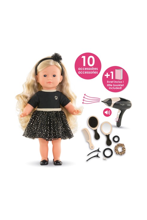 Coffret Poupée Eve cheveux de rêves et accessoires 1