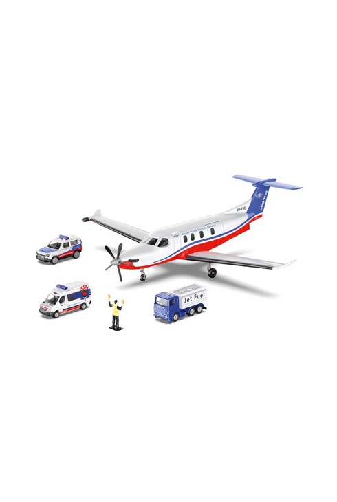 Avion Pilatus PC 12 Pro 3 véhicules 1 personnage 1