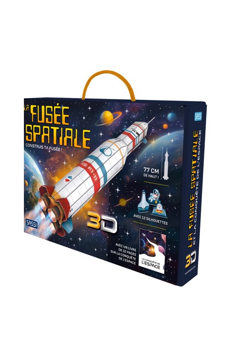 Coffret La fusée spatiale 3D, Sassi 1