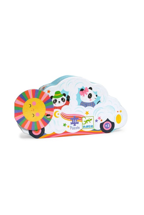 Puzzle Voiture nuage 16 pièces, Djeco 1
