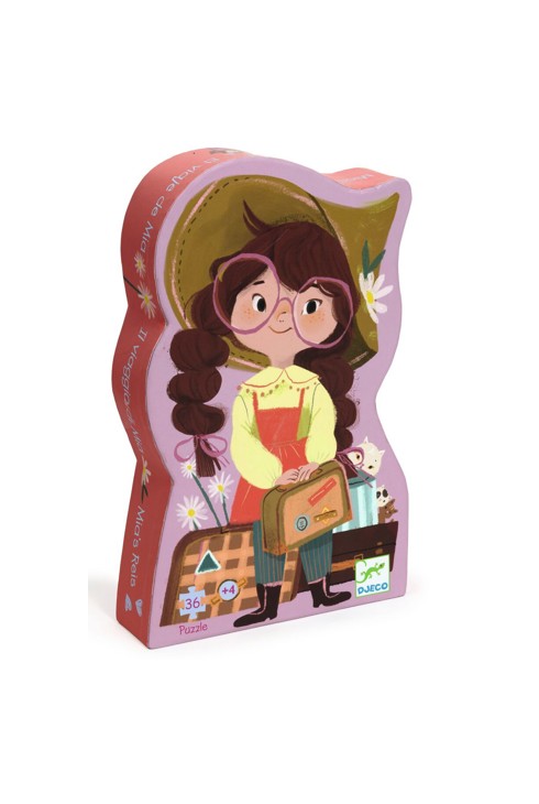 Puzzle Le voyage de Mia 36 pièces, Djeco 1