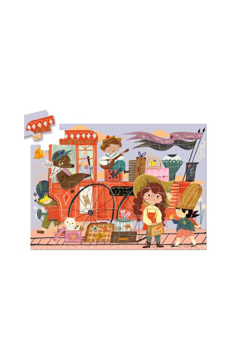 Puzzle Le voyage de Mia 36 pièces, Djeco 2