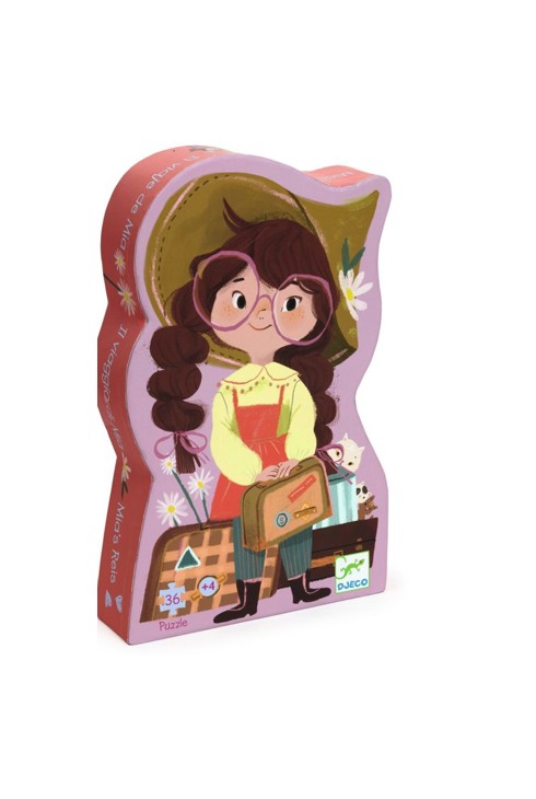 Puzzle Le voyage de Mia 36 pièces, Djeco 1