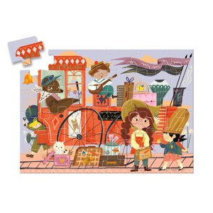 Puzzle Le voyage de Mia 36 pièces, Djeco