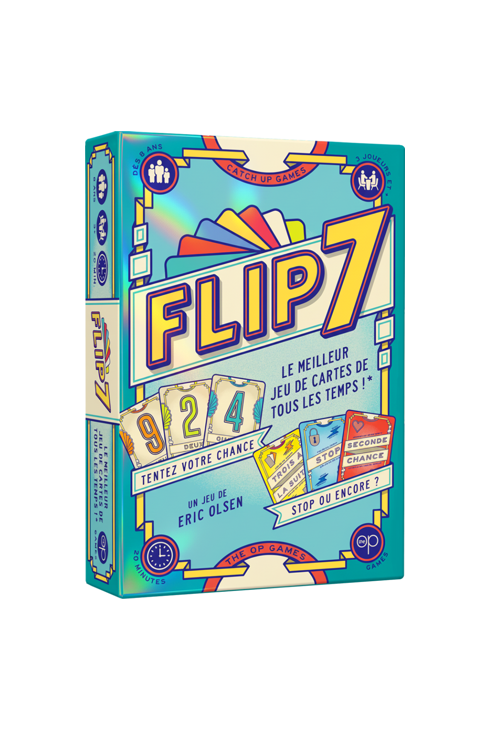 Jeu de cartes Flip 7, Blackrock Games 1