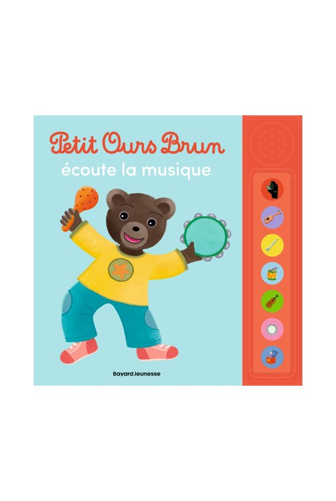 Livre sonore, Petit Ours Brun écoute la musique 1