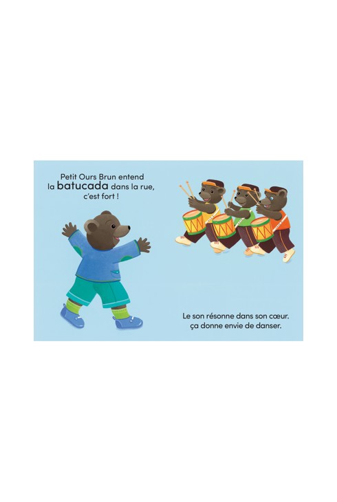 Livre sonore, Petit Ours Brun écoute la musique 2