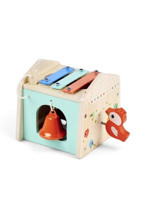 Maisonnette des sons en bois 2