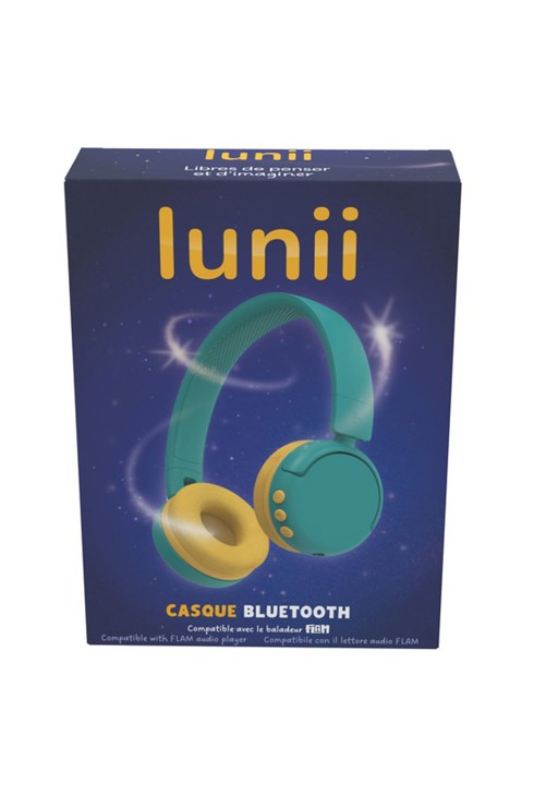 Casque bluetooth vert 2