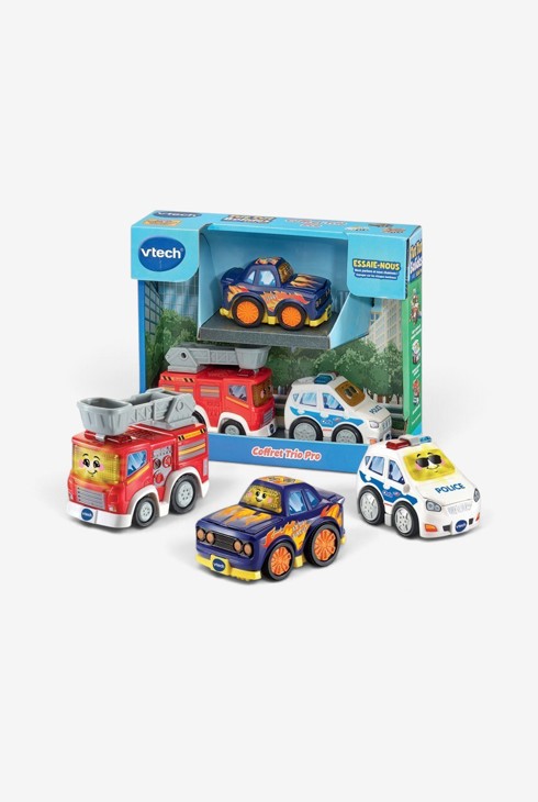 Vtech Coffret Trio voitures série Pro 1