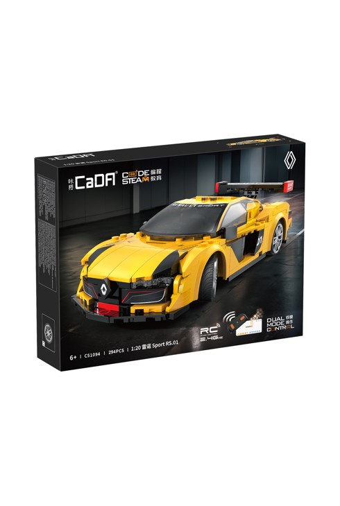 Jeu de construction Voiture radiocommandée Renault sport, Cada 1