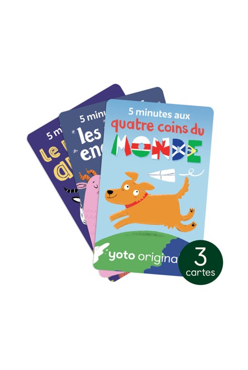 Carte histoire audio YOTO, Les grands voyages au petit format 1