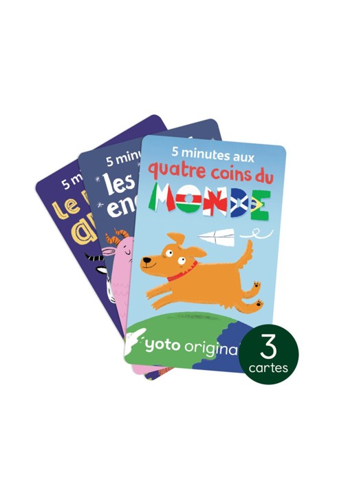 Carte histoire audio YOTO, Les grands voyages au petit format 1
