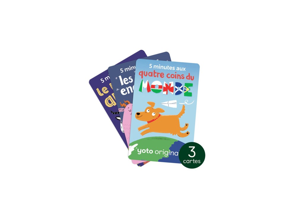 Carte histoire audio YOTO, Les grands voyages au petit format 1