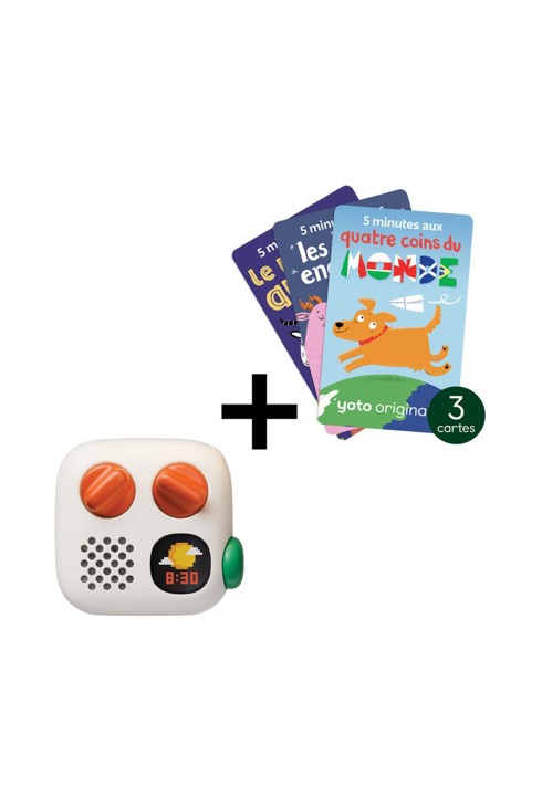 Bundle Yoto mini 4th génération + carte grands voyages au petit format 1