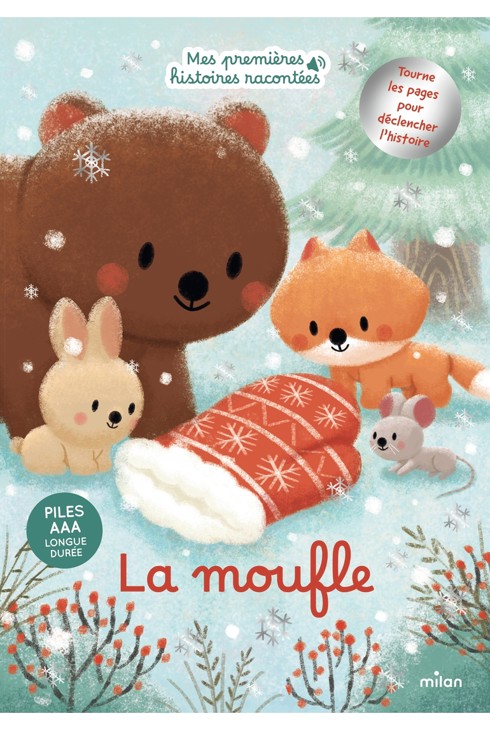 Livre Mes premières histoires racontées, La moufle 1