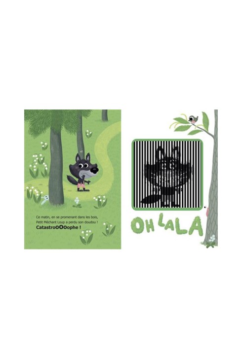 Livre Petit (méchant) loup, mon premier livre cinémagique 2