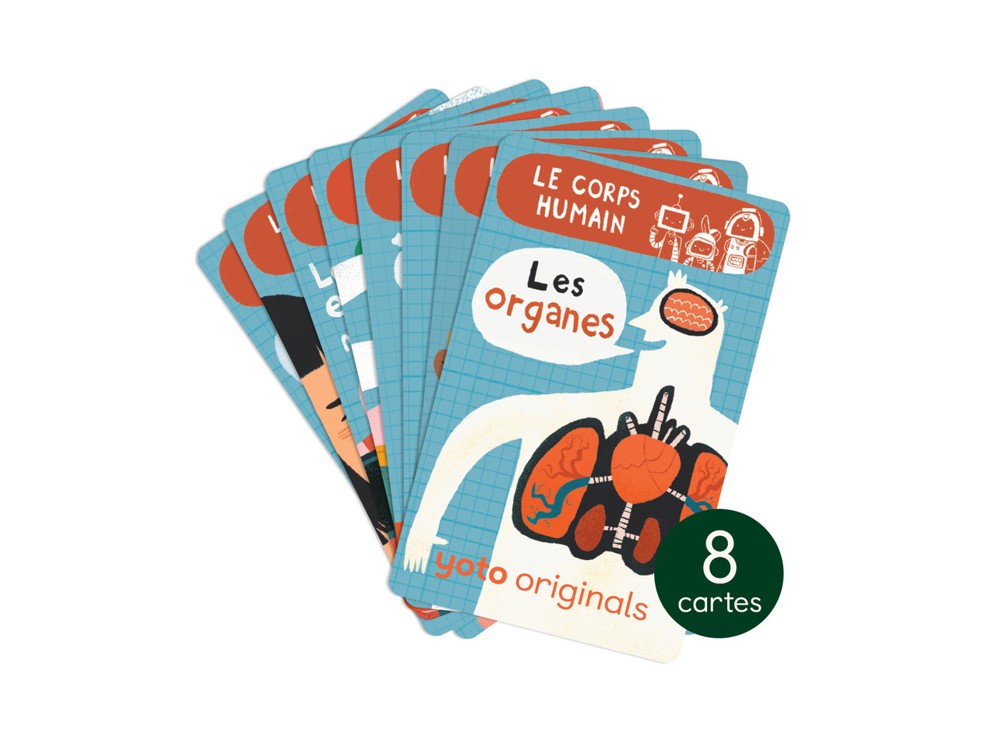 Carte histoire audio YOTO, Les Brainbots le corps humain 1