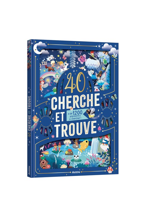 Livre 40 cherche et trouve plus de 1200 éléments à chercher ! 1