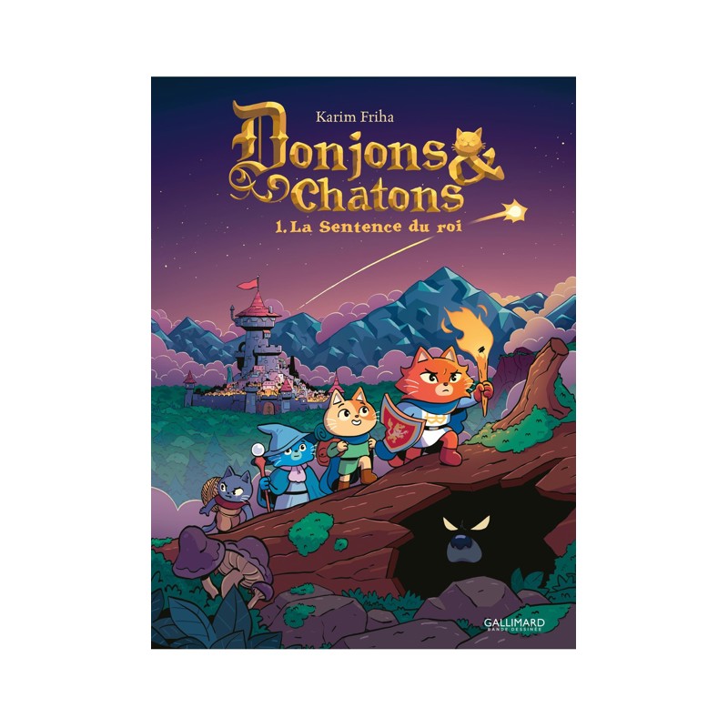 Gallimard Jeunesse - Livre BD Donjons et Chatons 1
