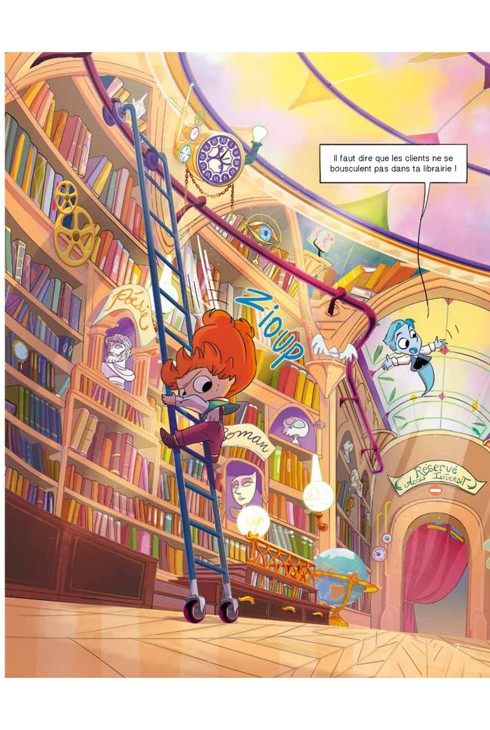 Livre BD Mortelle Adèle et les labyrinthes de papier, les grandes aventures 2