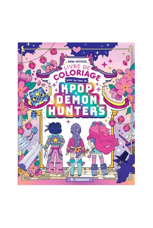 Livre Le livre de coloriage non officel Kpop Demon Hunters 1