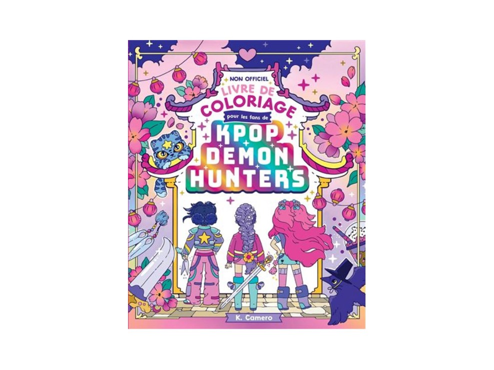 Livre Le livre de coloriage non officel Kpop Demon Hunters 1