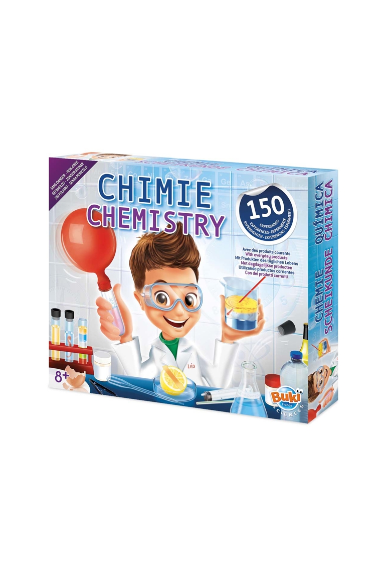 Grand coffret chimie 150 expériences Buki 1