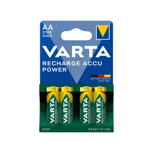 Blister 4 accus rechargeables Longlife LR06 Varta 1