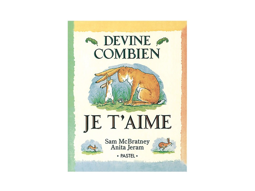 Livre Devine combien je t'aime - L'école des loisirs 1