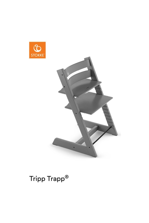 Chaise haute Tripp Trapp gris Stokke 1
