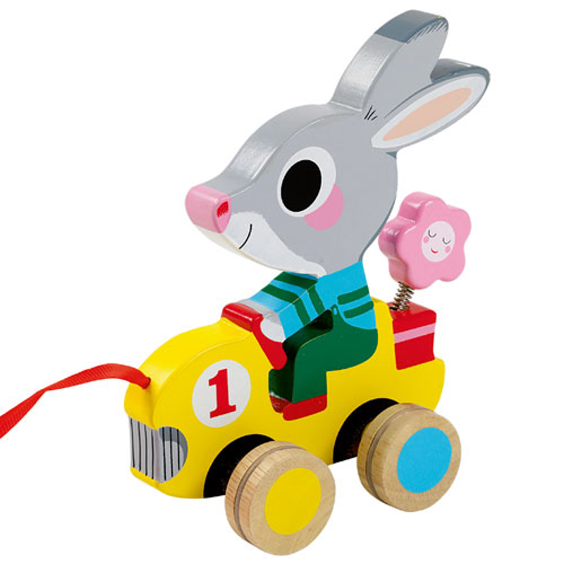 Djeco - Lapin à promener Roulapic