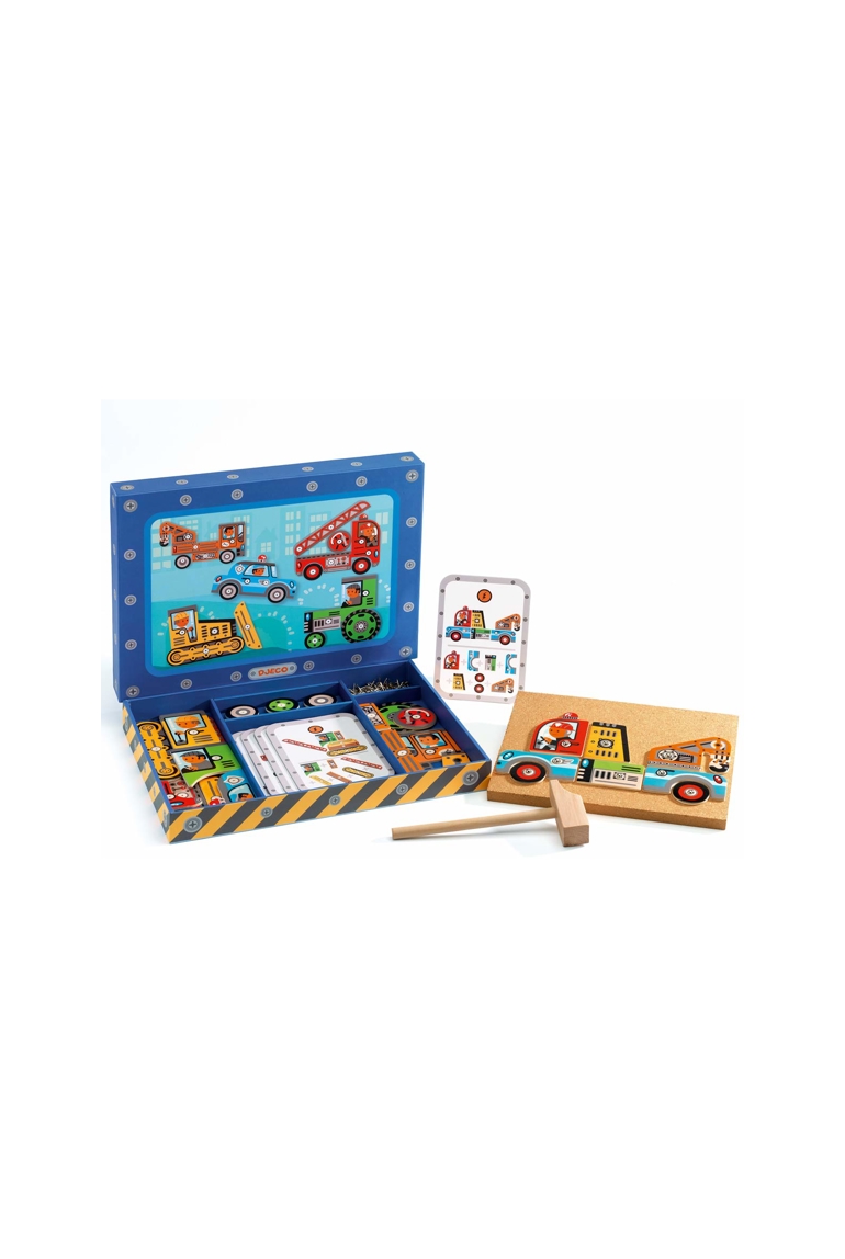 Atelier de bricolage Tap tap Véhicules Djeco 1