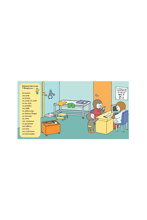 Livre T'choupi chez le docteur - Nathan Jeunesse