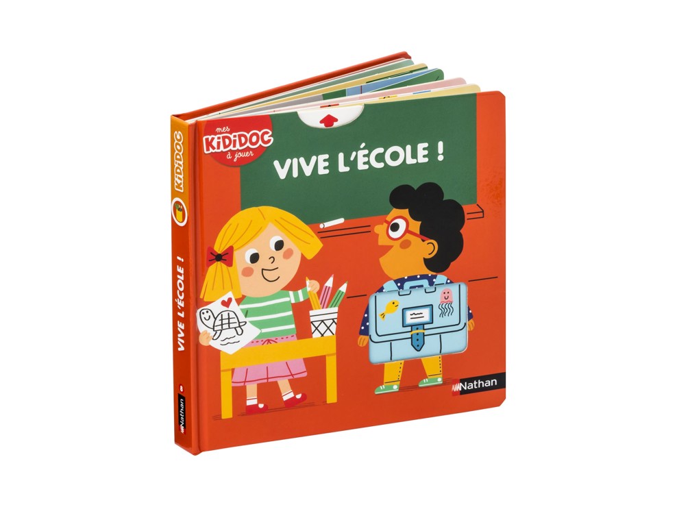Livre Vive l'école ! Kididoc - Nathan Jeunesse 1