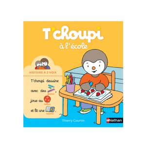 Livre T'choupi à l'école - Nathan Jeunesse 1