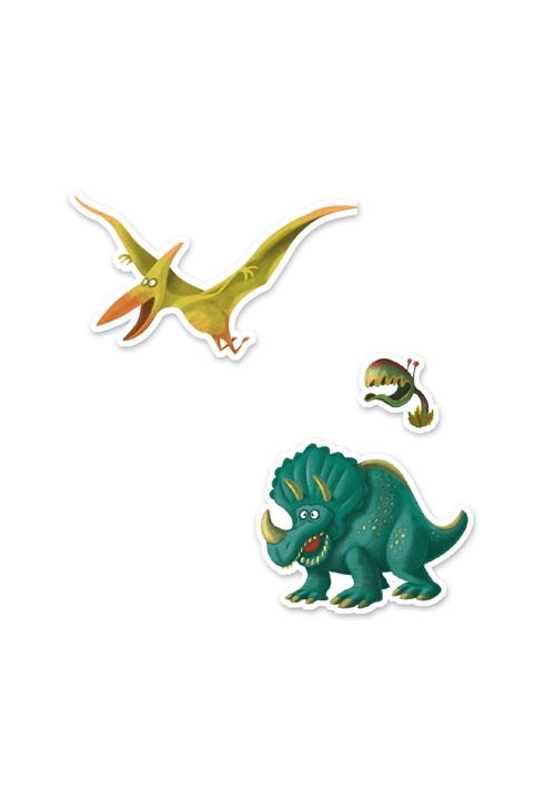160 stickers dinosaures Djeco 2