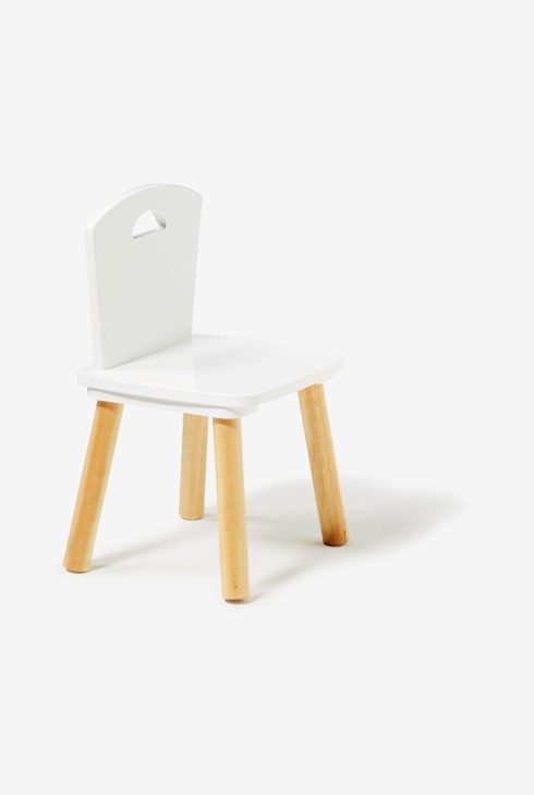 Chaise maternelle naturelle blanche Oxybul 1