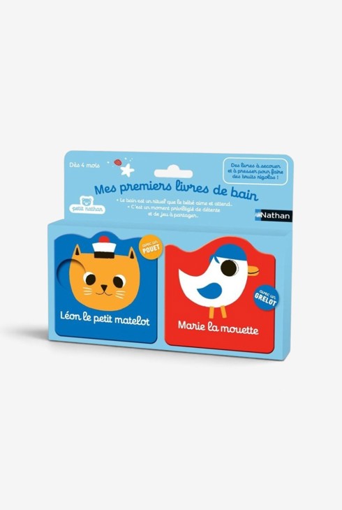 Meine ersten Badebücher: Leo der kleine Seemann und Marie die Möwe - Nathan Jeunesse 1