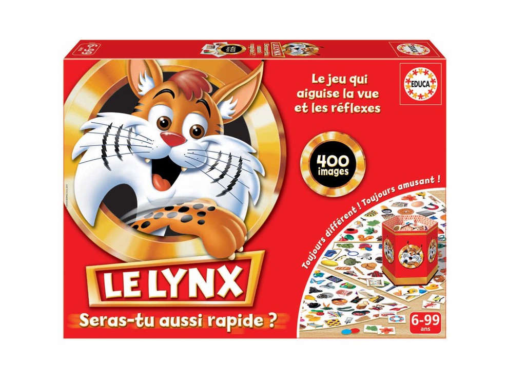 Jeu de société Lynx 400 images Educa Borras 1