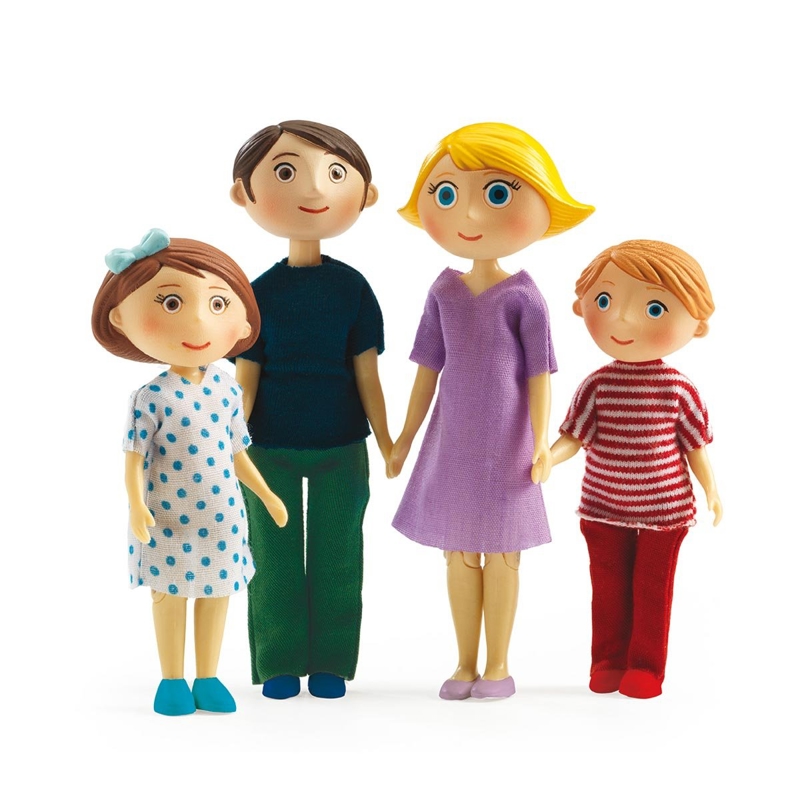 Djeco - Figurines Famille Gaspard et Romy