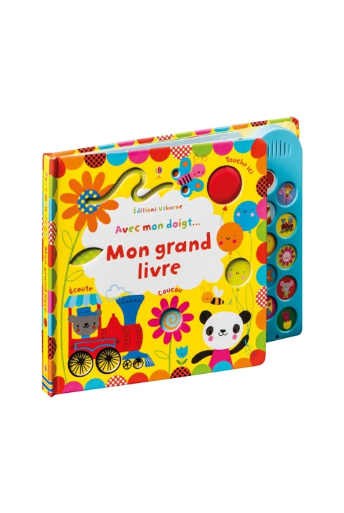Livre Avec mon doigt... mon grand livre - Usborne 1