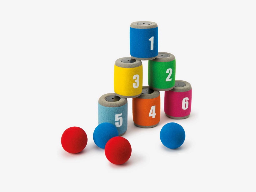 GRA ZRĘCZNOŚCIOWA PIANKOWE PUSZKI 1