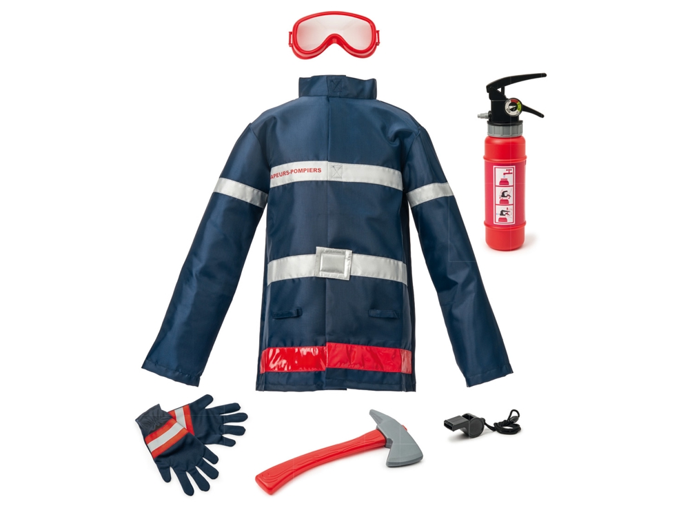 Déguisement Pompier avec accessoires 3-5 ans Oxybul 1
