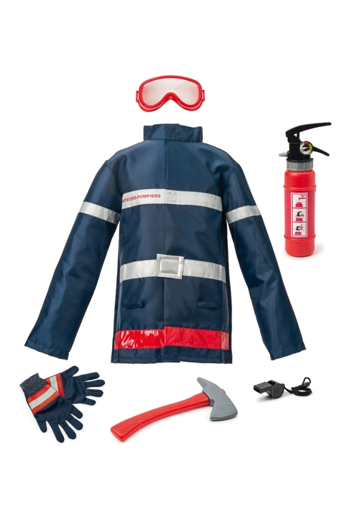 Déguisement Pompier avec accessoires 6-8 ans Oxybul 1