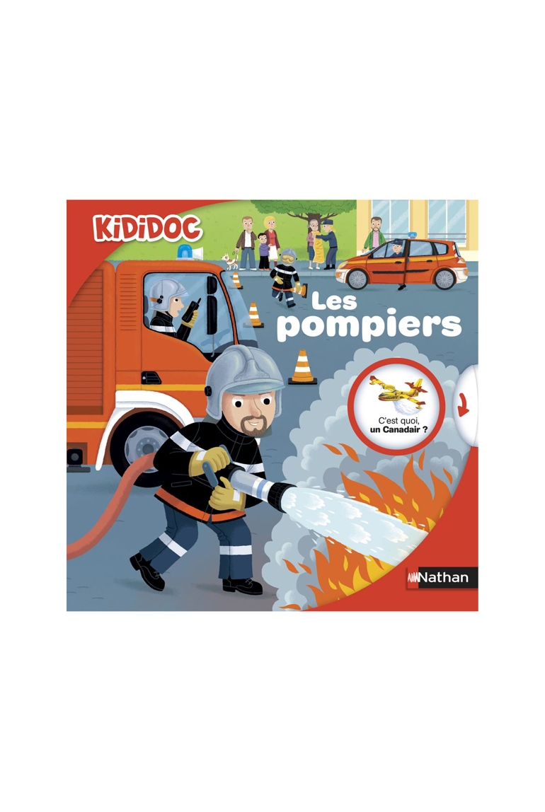 Livre Les pompiers Kididoc - Nathan Jeunesse 1
