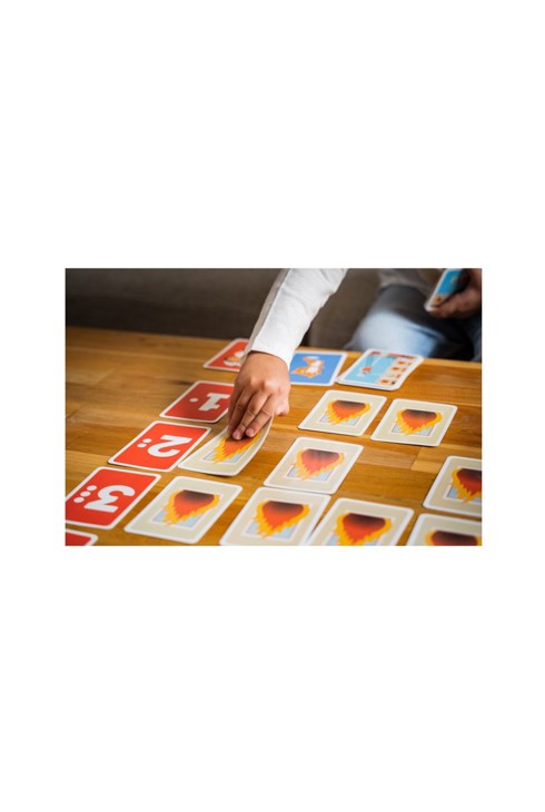Jeu de cartes Au feu les pompiers Nathan 2