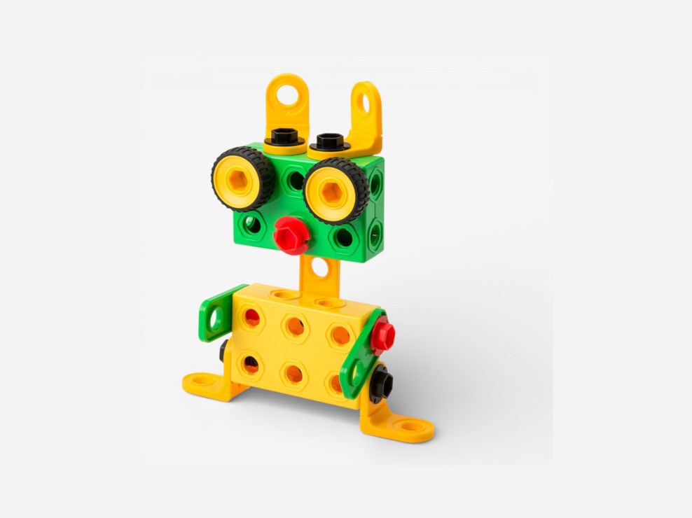 Baril construction 85 pièces Oxybul 2