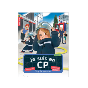 Livre Je suis en CP T13 Chez les pompiers - Flammarion 1