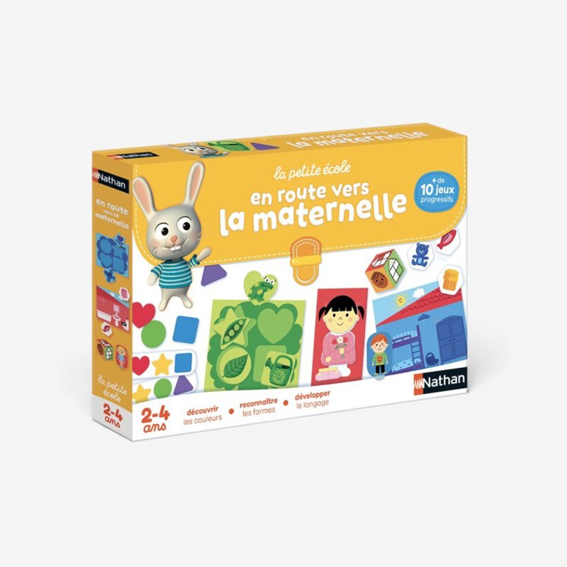 Coffret de jeux en route vers la maternelle Nathan